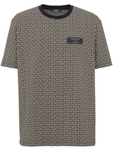 monogram jacquard T-shirt